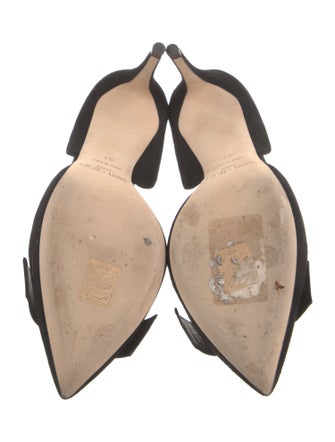 Jimmy Choo Suede D'Orsay Pumps