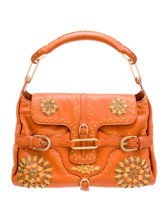 Jimmy Choo Leather Top Handle Bag