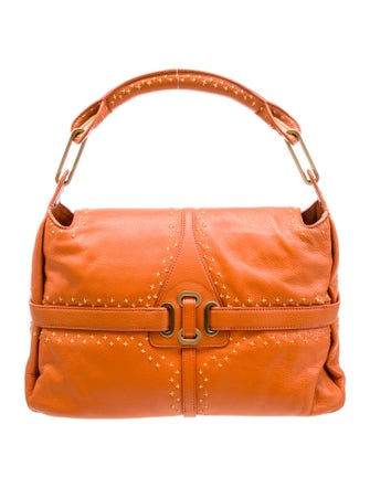 Jimmy Choo Leather Top Handle Bag