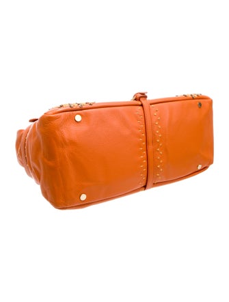 Jimmy Choo Leather Top Handle Bag