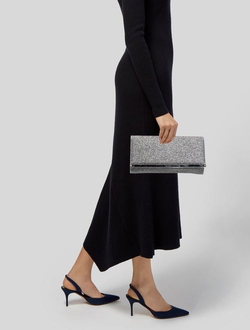 Jimmy Choo Glitter Clutch
