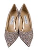Jimmy Choo Glitter Patterned Pumps