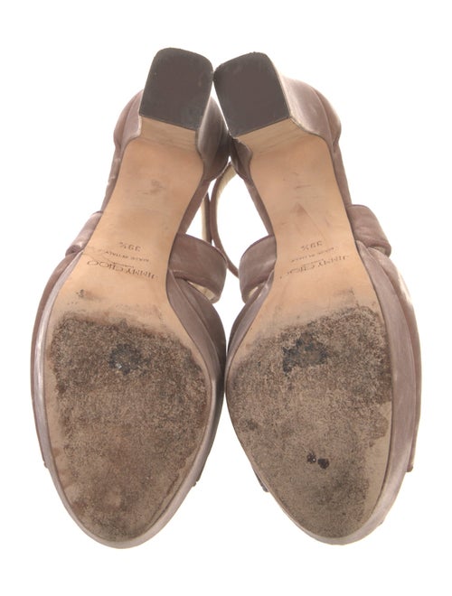 Jimmy Choo Velvet Sandals