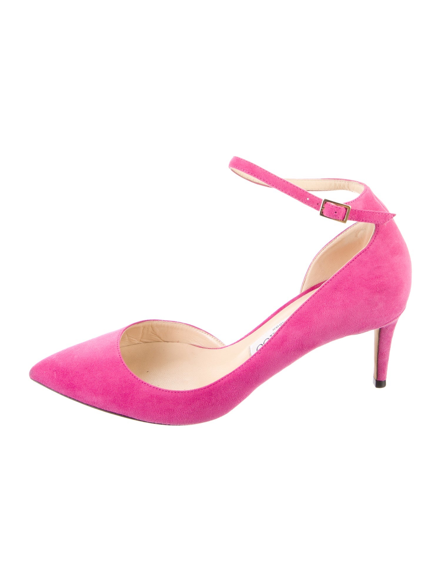 Jimmy Choo Suede D'Orsay Pumps