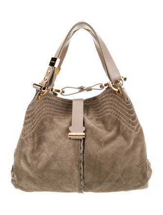 Jimmy Choo Suede Shoulder Bag