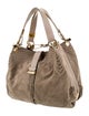 Jimmy Choo Suede Shoulder Bag