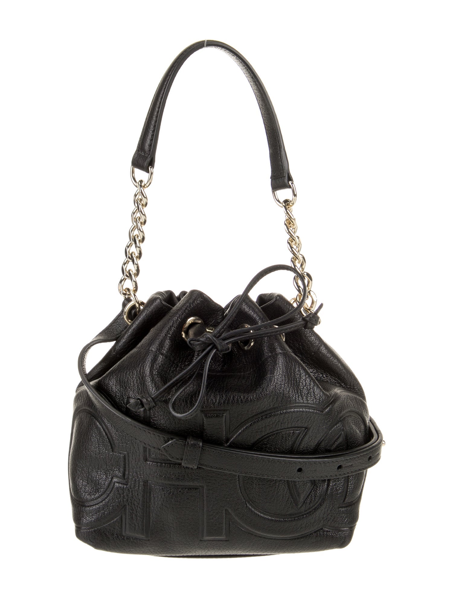 Jimmy Choo Leather Bucket Bag