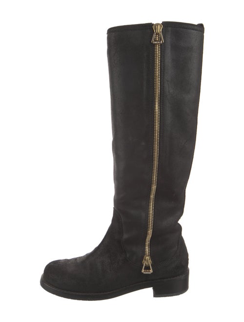 Jimmy Choo Suede Riding Boots