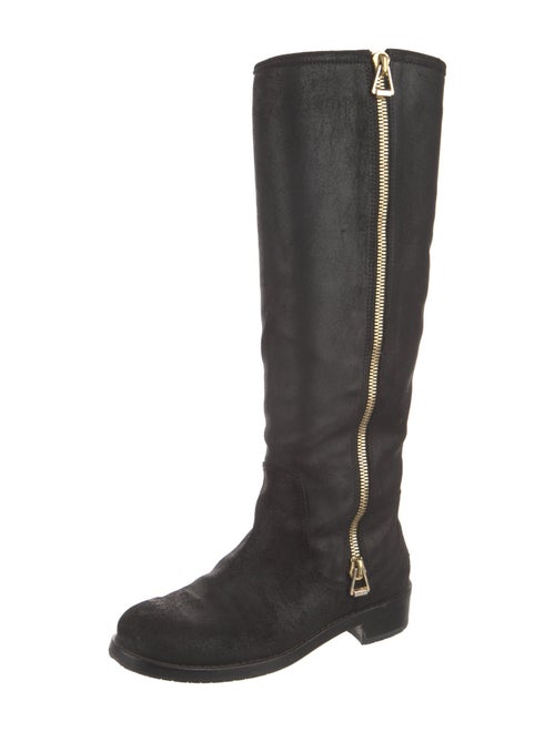Jimmy Choo Suede Riding Boots