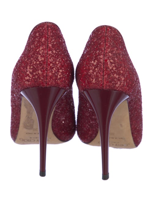 Jimmy Choo Glitter Glitter Accents Pumps