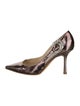 Jimmy Choo Snakeskin Animal Print D'Orsay Pumps
