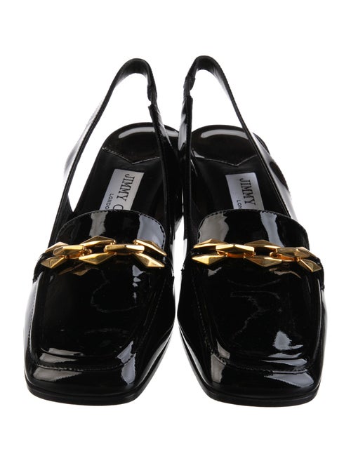 Jimmy Choo Patent Leather Slingback Pumps