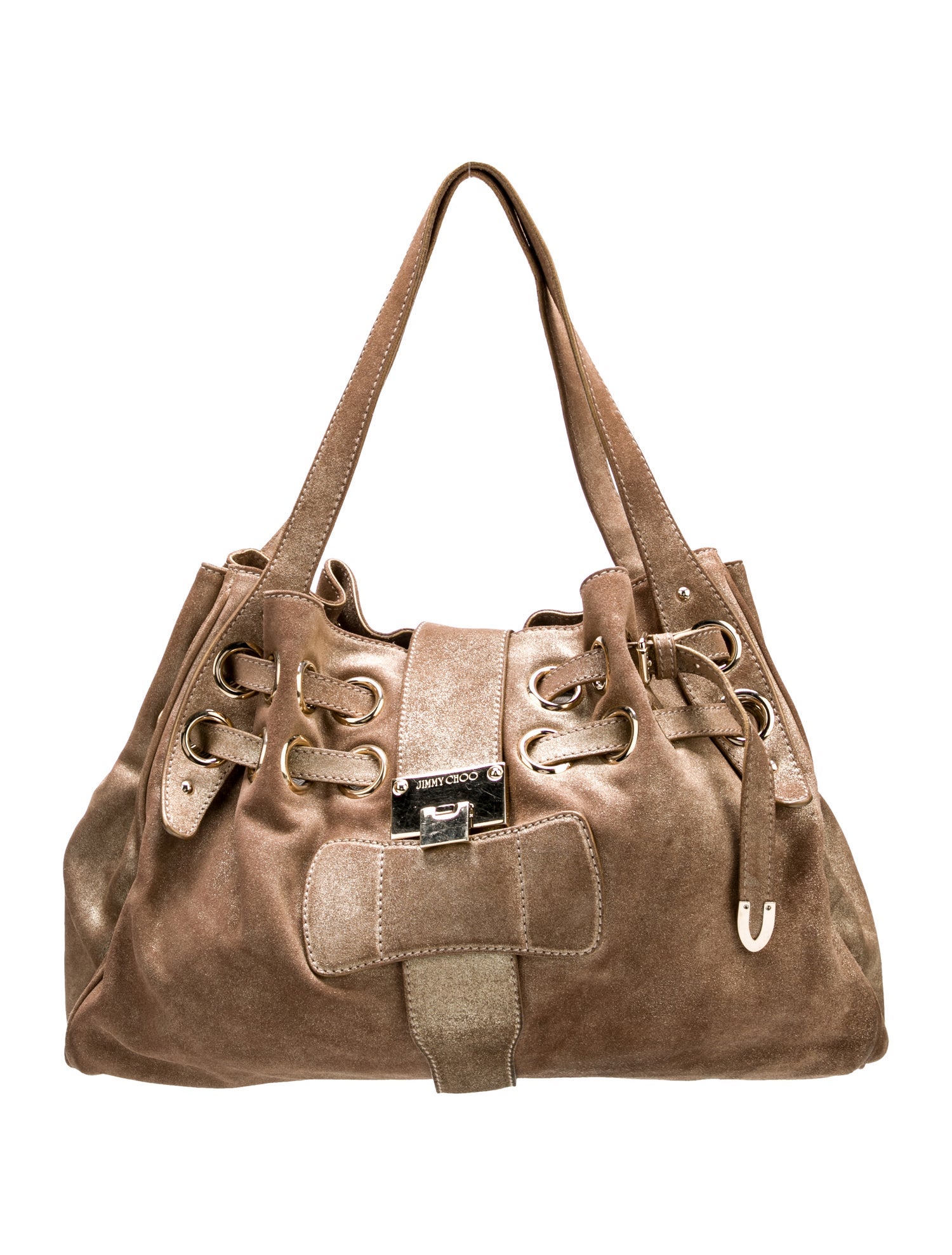 Jimmy Choo Suede Shoulder Bag