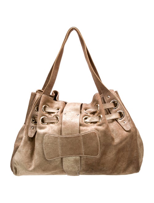 Jimmy Choo Suede Shoulder Bag