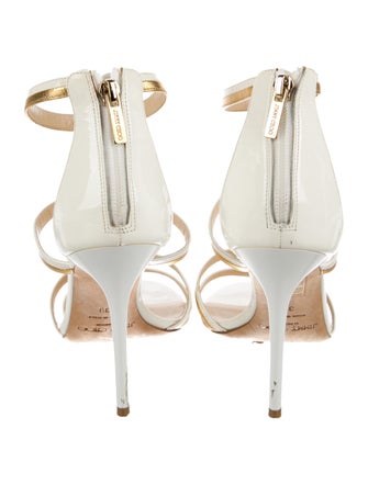 Jimmy Choo Patent Leather Gladiator Sandals