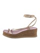 Jimmy Choo Leather Espadrilles