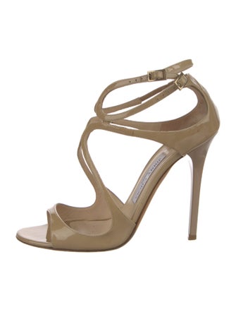 Jimmy Choo Patent Leather Sandals