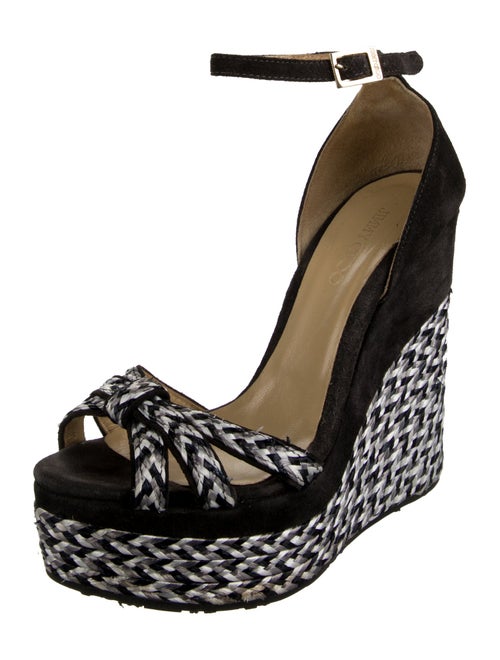 Jimmy Choo Suede Printed Sandals