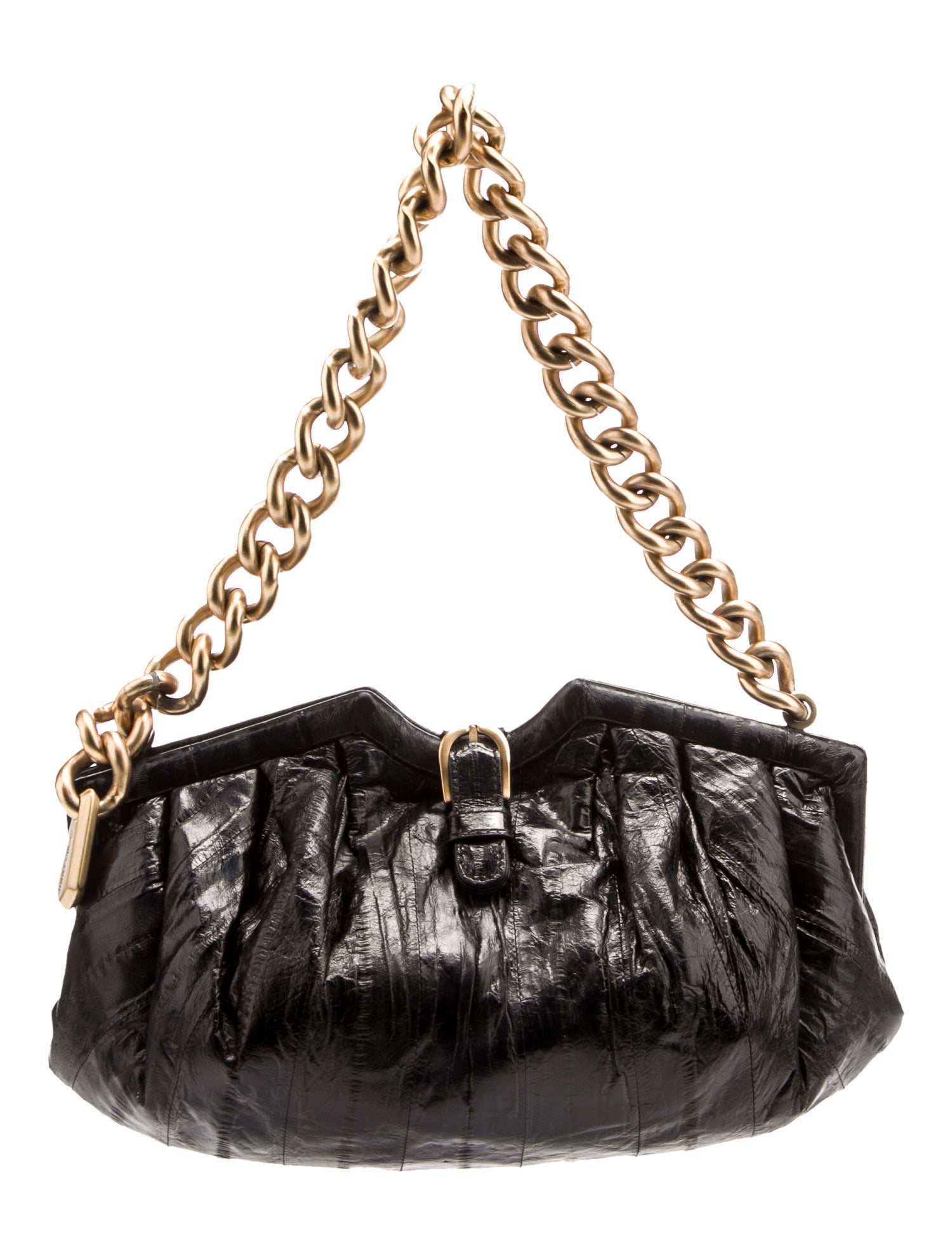 Jimmy Choo Leather Top Handle Bag
