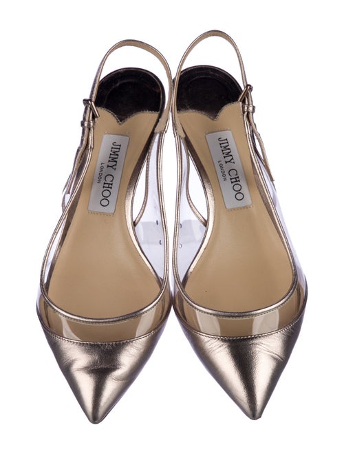 Jimmy Choo Leather Slingback Pumps
