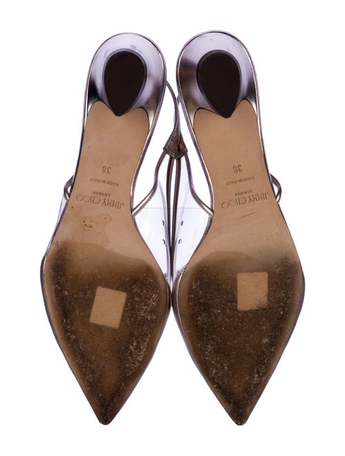 Jimmy Choo Leather Slingback Pumps