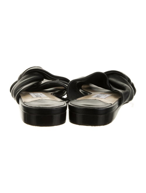 Jimmy Choo Leather Slides
