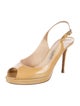 Jimmy Choo Patent Leather Slingback Pumps
