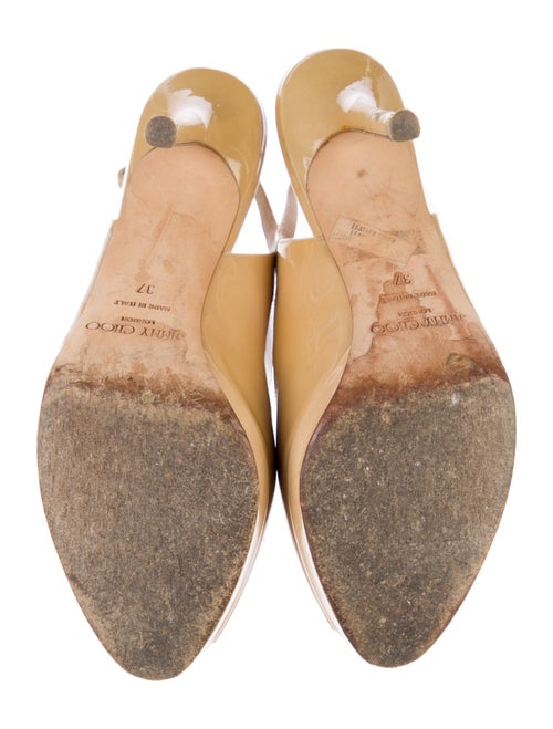 Jimmy Choo Patent Leather Slingback Pumps