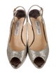 Jimmy Choo Glitter Slingback Pumps