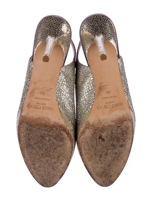 Jimmy Choo Glitter Slingback Pumps