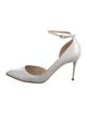 Jimmy Choo Satin D'Orsay Pumps