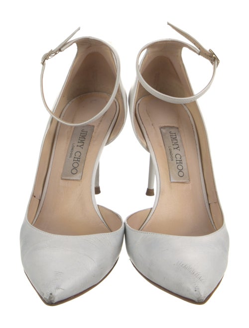 Jimmy Choo Satin D'Orsay Pumps