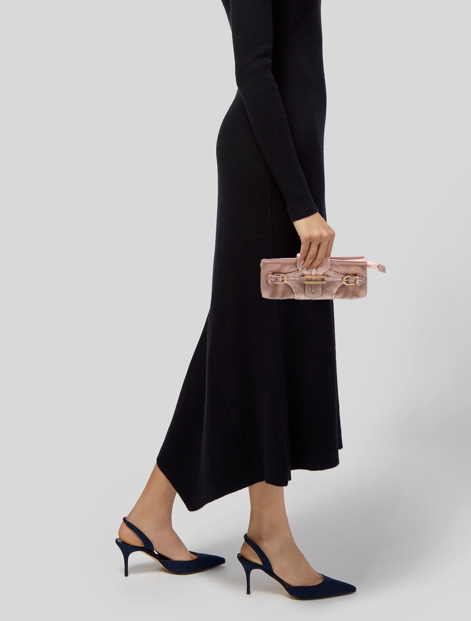 Jimmy Choo Satin Belt Bag