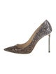 Jimmy Choo Glitter Glitter Accents Pumps