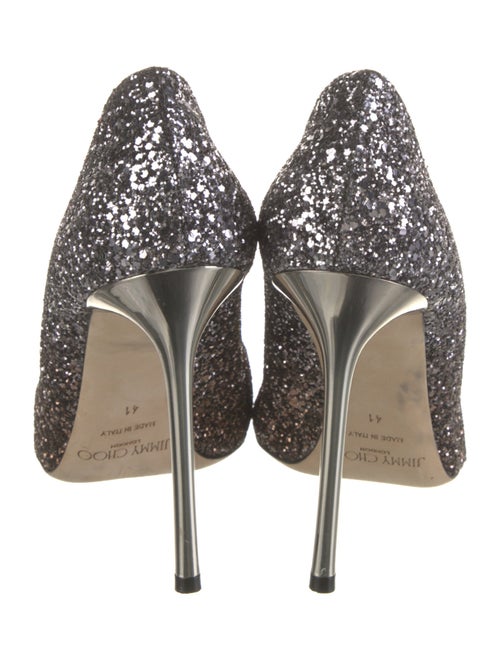 Jimmy Choo Glitter Glitter Accents Pumps