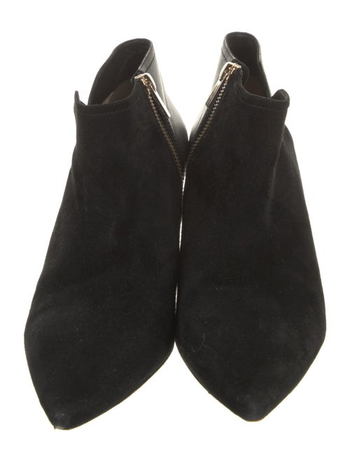 Jimmy Choo Suede Leather Trim Embellishment Boots