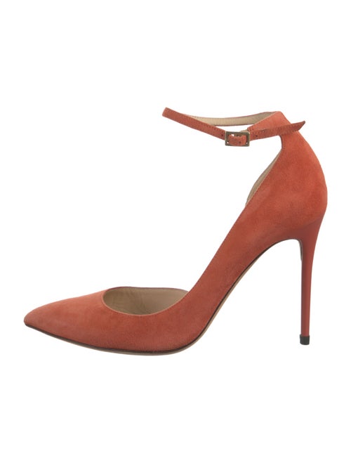 Jimmy Choo Suede D'Orsay Pumps
