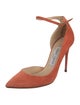 Jimmy Choo Suede D'Orsay Pumps