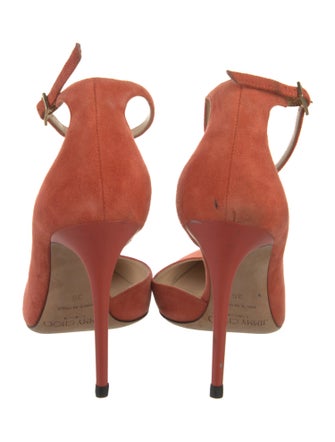 Jimmy Choo Suede D'Orsay Pumps