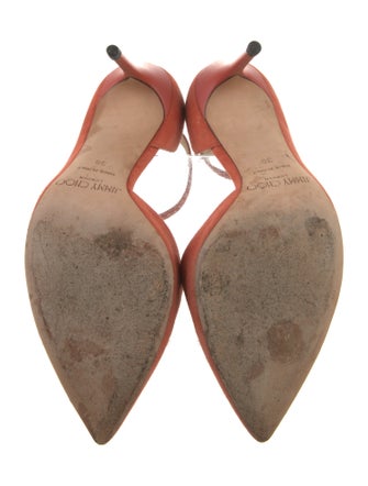 Jimmy Choo Suede D'Orsay Pumps