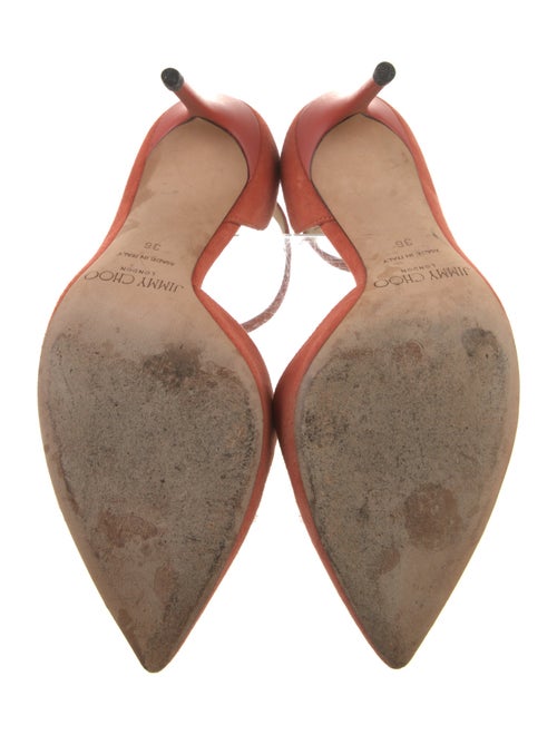 Jimmy Choo Suede D'Orsay Pumps