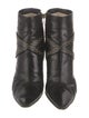 Jimmy Choo Leather Chain-Link Accents Boots