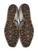 Jimmy Choo Glitter Animal Print D'Orsay Flats