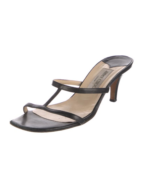 Jimmy Choo Leather Slides