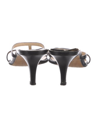 Jimmy Choo Leather Slides