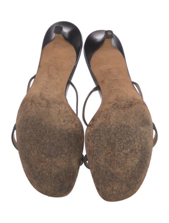 Jimmy Choo Leather Slides