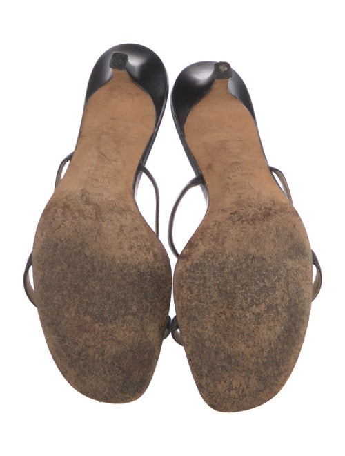 Jimmy Choo Leather Slides