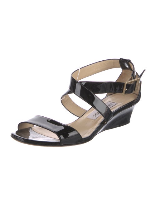 Jimmy Choo Patent Leather Sandals