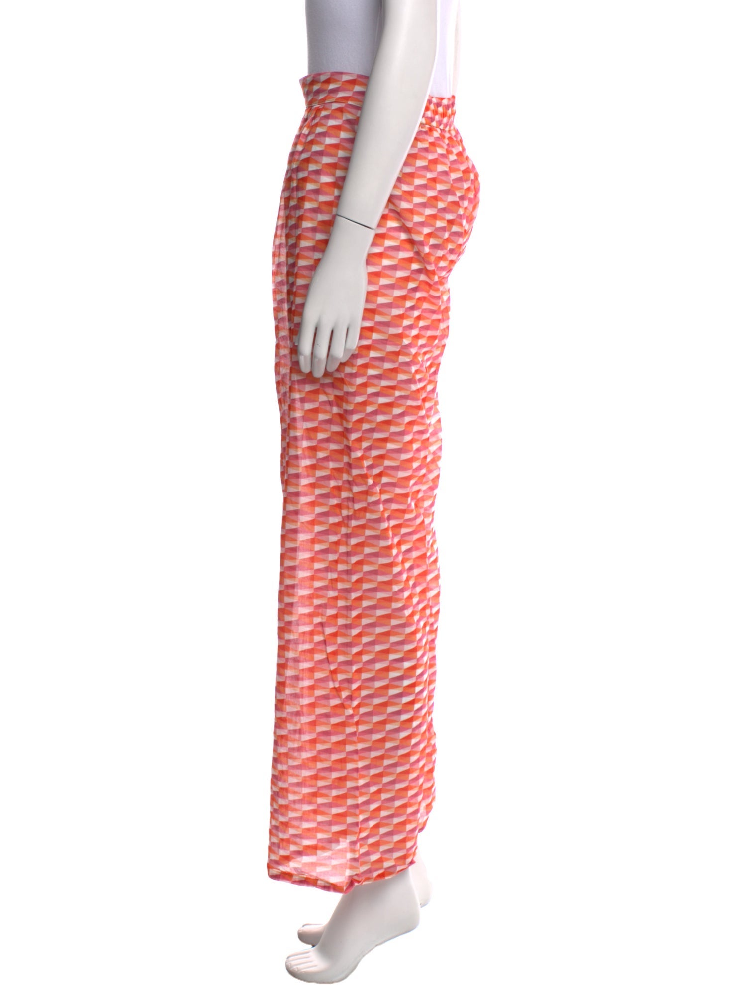 Jimmy Choo Printed Wide Leg Pants