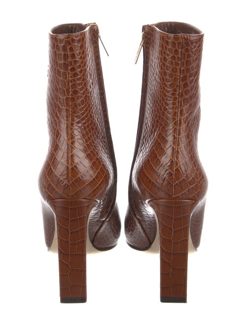 Jimmy Choo Leather Patterned Boots